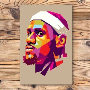 LeBron James Refrigerator‎ Locker Fridge Magnet